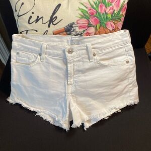 EUC 7 For All Mankind Denim Shorts